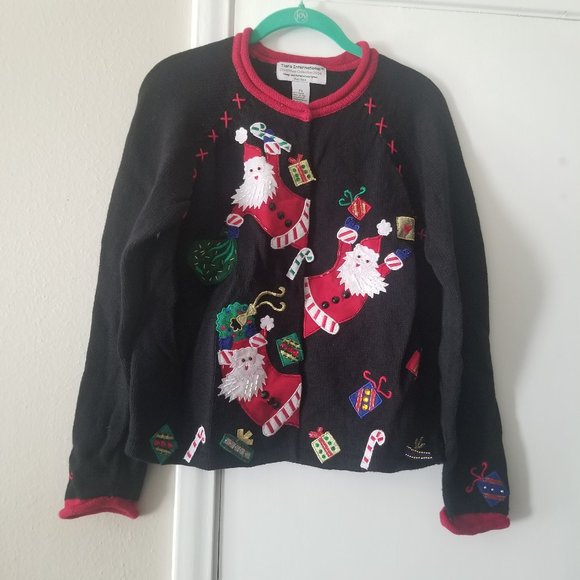 Tiara International Christmas Collection 2004 Sweater PS Cardigan - Picture 1 of 7